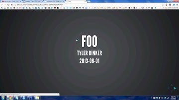 reveal.js slide notes locally