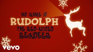 Video thumbnail of "The Temptations - Rudolph The Red-Nosed Reindeer (Lyric Video)"