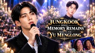 Jungkook Sings “Memory Remains” for Yu Menglong 💔  The Audience Couldn’t Hold Back Tears #jungkook