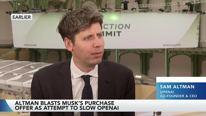 Elon Musk Is Insecure, Not Happy: Sam Altman Interview