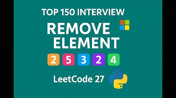Remove Element - Leetcode 27 - Python