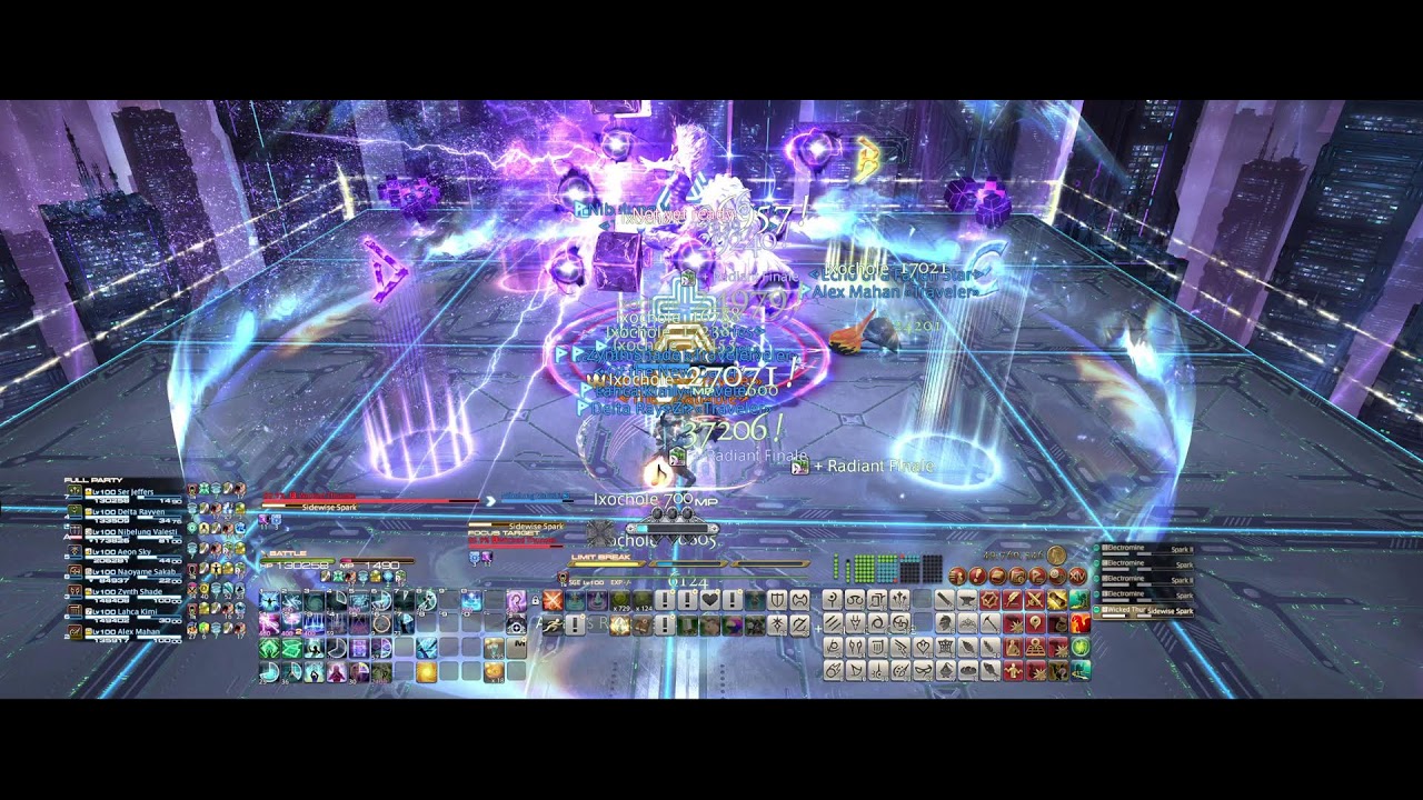 FFXIV Static Raid Party: AAC Light-heavyweight M4S Prog - Sage - YouTube