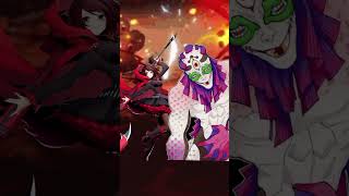 ruby rose (rwby) vs demon slayer #rwby #demonslayer #anime #manga #rubyrose #tanjirokamado #kny #rwb