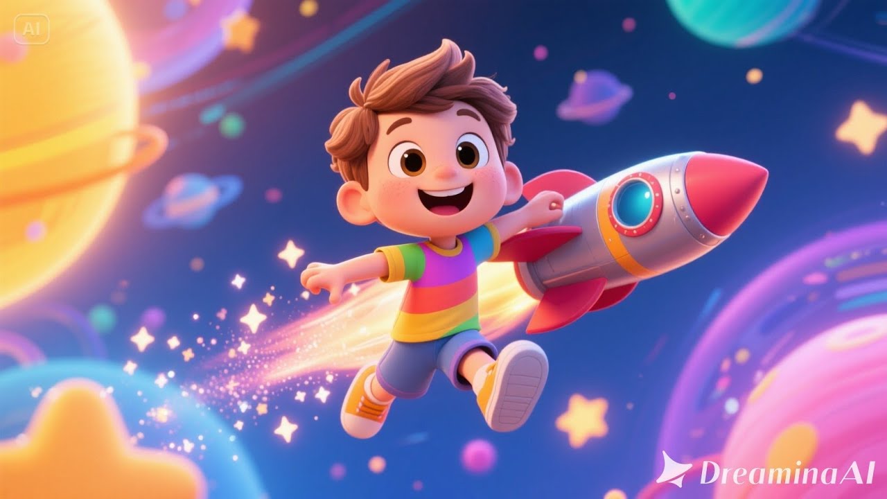5 Little Rockets Five Little Rockets Zooming High | Fun Space Nursery Rhyme for Kids ...