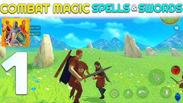 🆕 Max Level • Combat Magic: Spells & Swords - Gameplay Walkthrough Part 1 - Tutorial (iOS, Android)