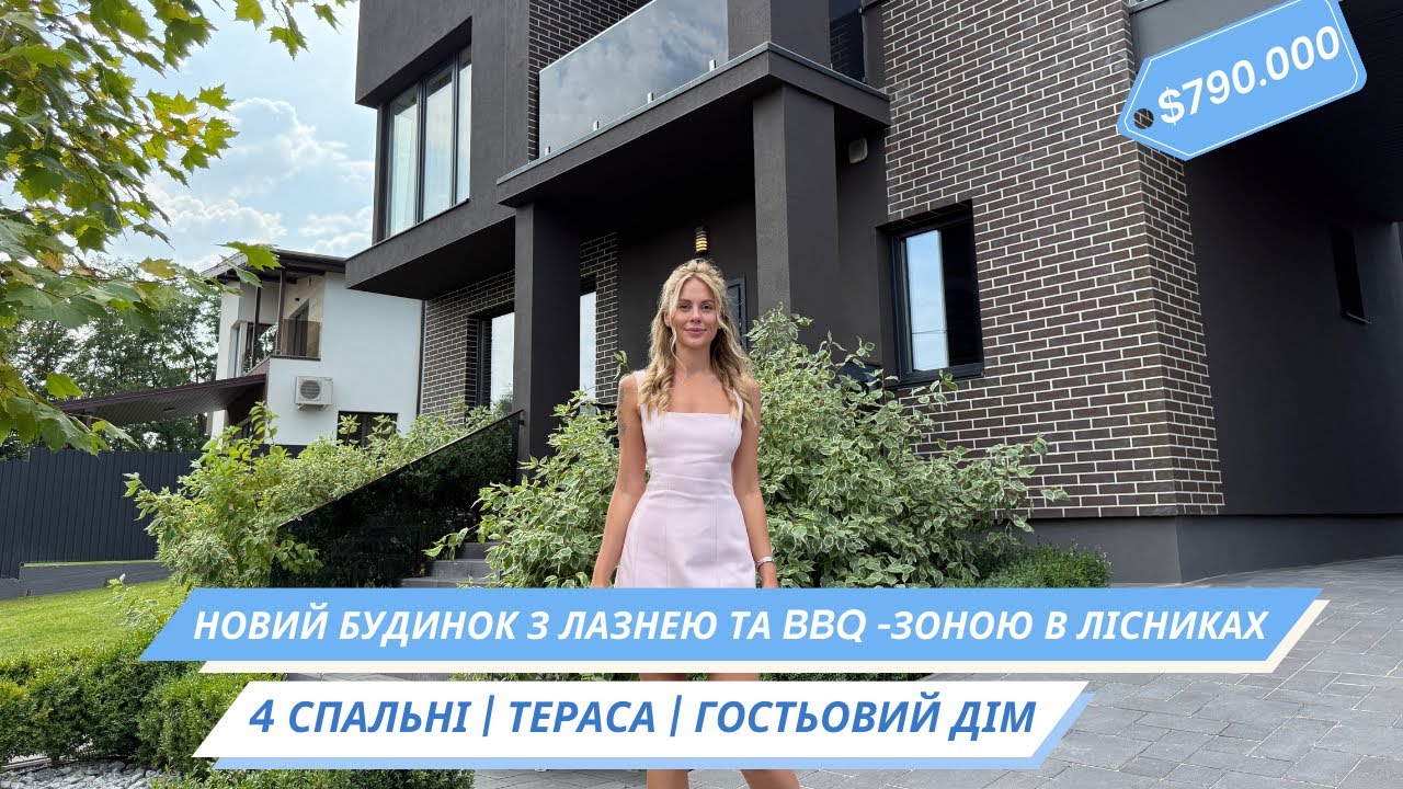 🔑 Готовий будинок з ремонтом + гостьовий дім і лазня на дровах | Лісники