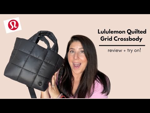 Toddler moms, don't sleep on the Quilted Grid Crossbody Bag! (Review in  comments) : r/lululemon