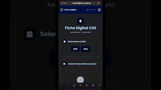 Descargar Ficha Digital CSS desde tu celular fácil y sencillo. #panama #css