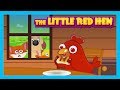 THE LITTLE RED HEN - STORY FOR KIDS || English Stories - Kids Hut Stories