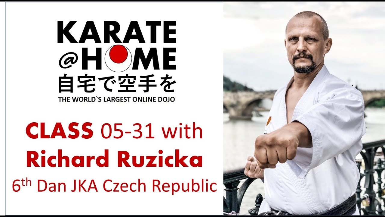 Karate@Home class 05 31 with Richard Ruzicka - YouTube