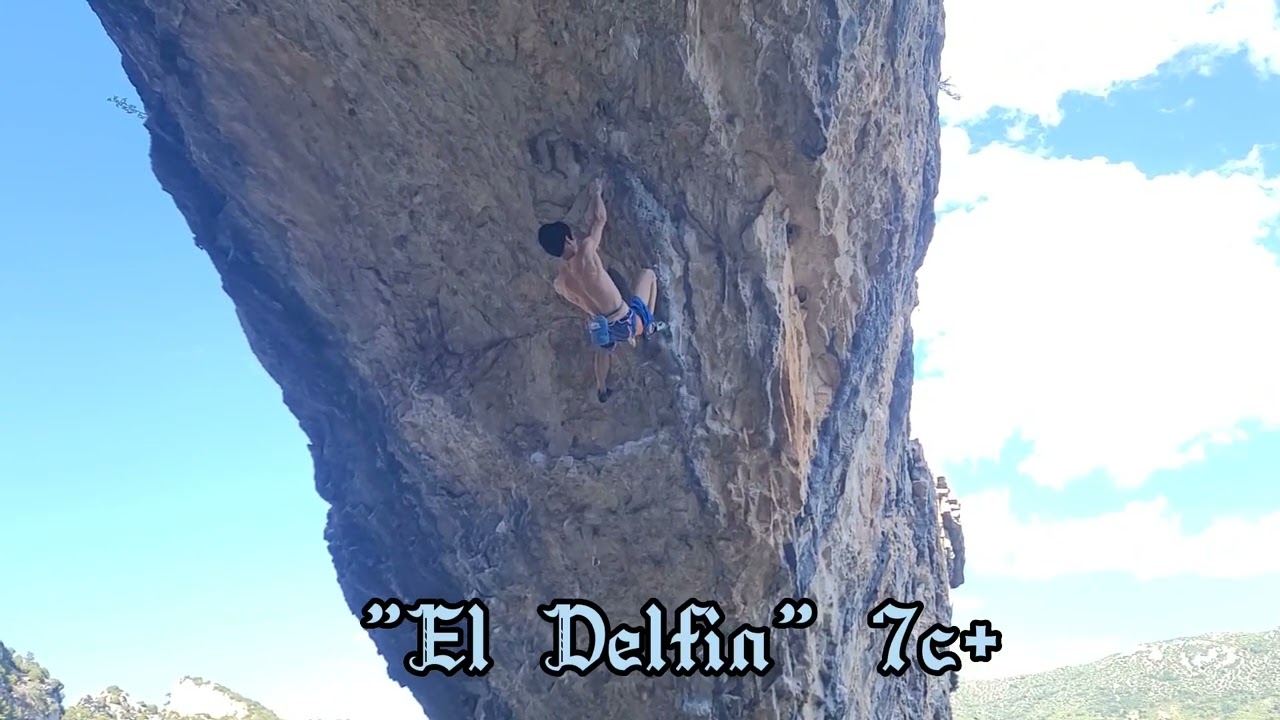 (July 27. '22) Awesome view in Rodellar "El Defin" 7c+(5.13a) 2nd ✅️