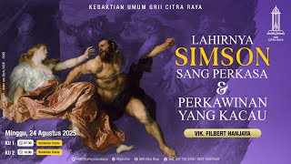 Download Lagu (1/3) LAHIRNYA SIMSON SANG PERKASA \u0026 PERKAWINAN YANG KACAU - Vik. Filbert Hanjaya MP3 Download Lagu (1/3) LAHIRNYA SIMSON SANG PERKASA \u0026 PERKAWINAN YANG KACAU - Vik. Filbert Hanjaya MP3