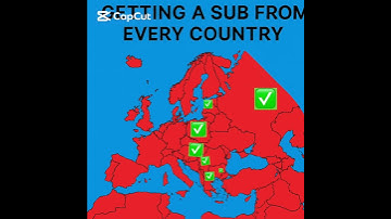 Getting a sub from every European country part 4#history #mapping #subscribe #countrys #europe