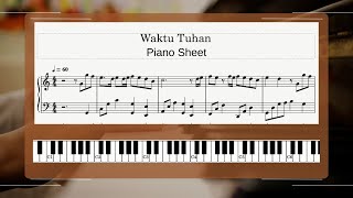 Waktu Tuhan Pasti Yang Terbaik Piano Sheet Waktu Tuhan Pasti Yang Terbaik Piano Sheet