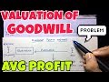 #2 Valuation of Goodwill - Average Profit Problem -By Saheb Academy ~ B.COM / BBA / CMA