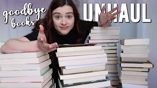 the biggest book unhaul of all time 🫣 (100+ books)