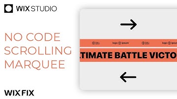 Wix Studio Marquee Effect (No Code) | Wix Fix