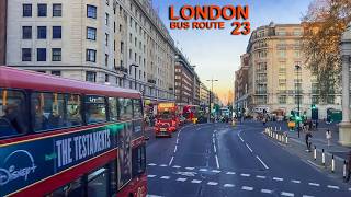 London Bus Ride Route 23 | Paddington Station to Aldwych Theatre (Part Journey) screenshot 5