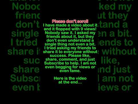 I think I solved it and NOBOY CARES… - I think I solved it and NOBOY CARES…
