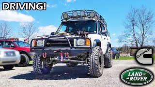 Road Driving + Pump Fix × 4BT Cummins Discovery #45 [Land Rover Build]