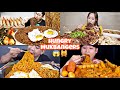 VERY HUNGRY MUKBANGERS EATING COMPILATION 