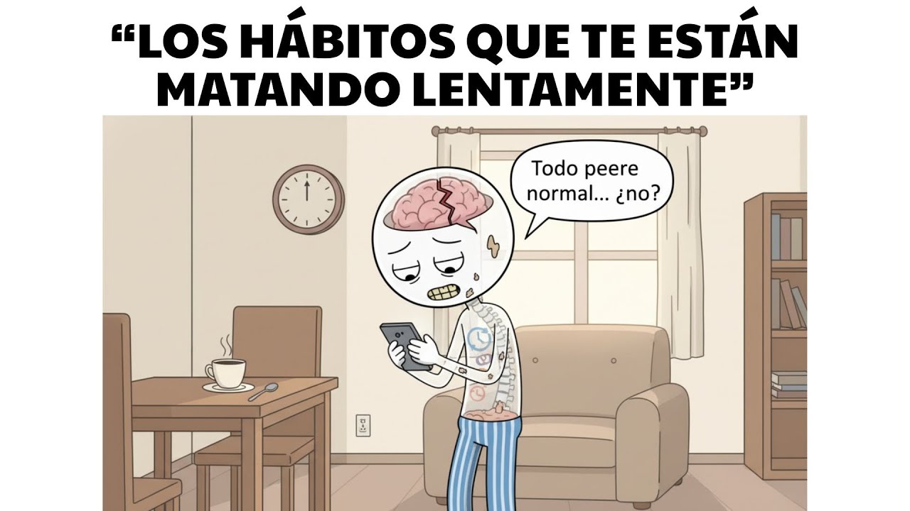 “Hábitos ‘inocentes’ que están destruyendo tu cuerpo en secreto”