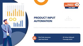Hacktiv8 Batch 10 Final Project - Data Science: Product Input Automation