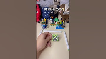 ✨Pixel Art idea 🥹 Creeper minecraft 👀 #minecraft #gaming #creeper #memes #creeper123 #creepercraft