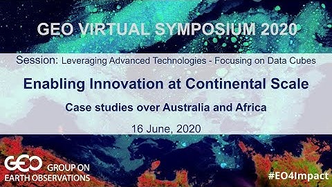 Enabling Innovation at Continental Scale - Case Studies Over Australia and Africa