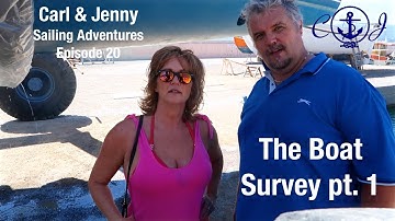 Ep.20 Pt.1 of the  boat survey in Crete. - Carl and Jenny