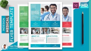How to Create a Medical Flyer Template in Indesign : ✪ Indesign Tutorial ✪