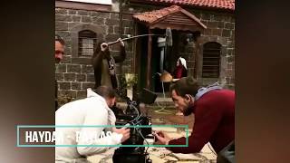 Öykü Gürman 'dan Sen Anlat Karadeniz Şarkısı Kamera Arkası Set