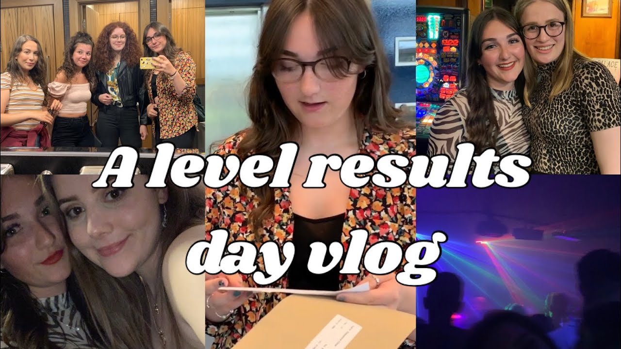 A Level Results Day Vlog | 2019 | live reaction and night out | - YouTube