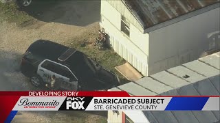 Barricaded subject inside Ste. Genevieve County home