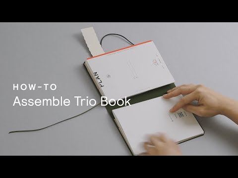 How To Assemble The Trio Book 