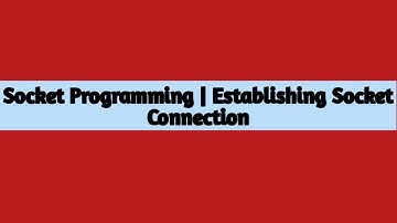 Socket Programming in Java Networking - Establishing Socket Connection