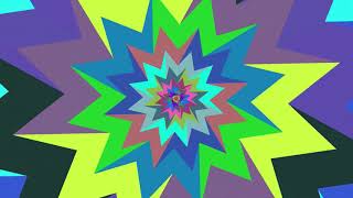 Royalty Free Animation Infinite Zoom Pattern 7