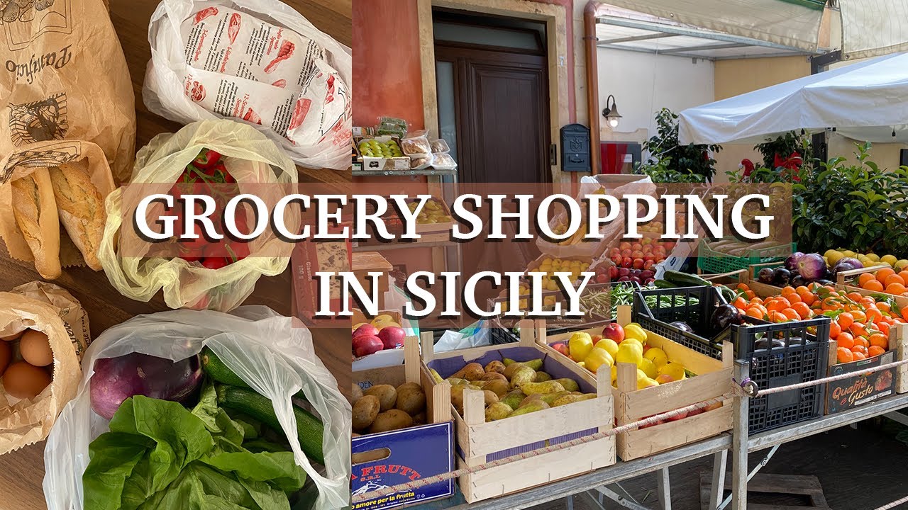 Grocery Shopping in Sicily - How much does it cost? | Life in Sicily