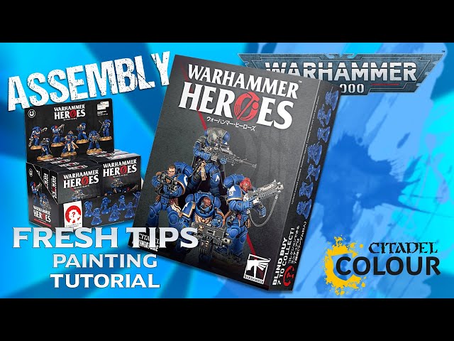 Warhammer Heroes series 4 - ASSEMBLY - Fresh Tips Tutorial