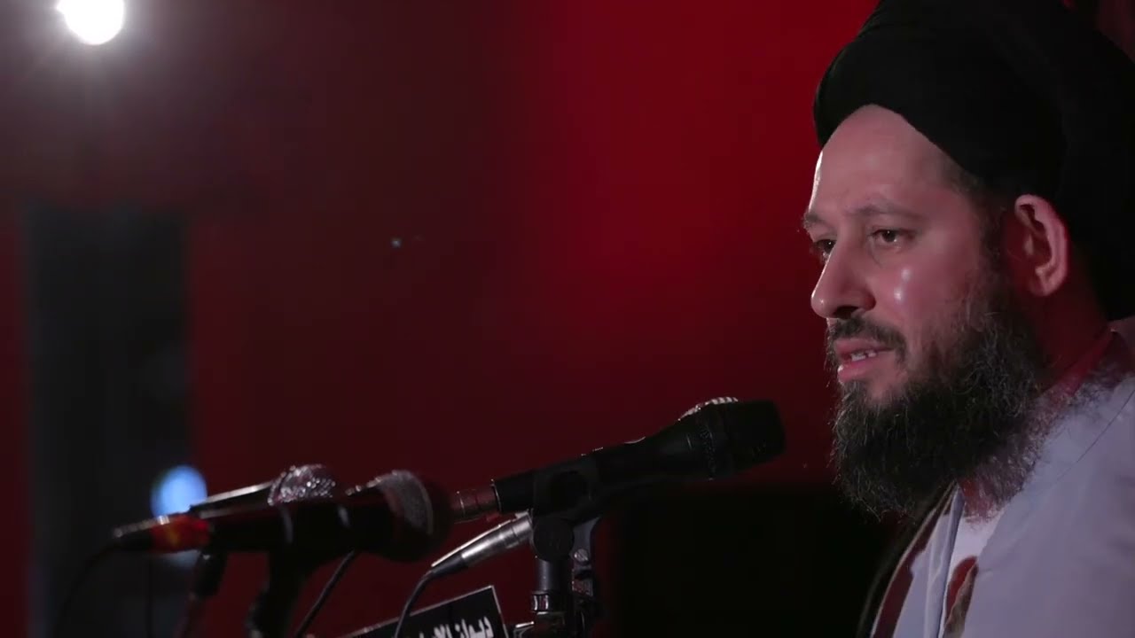 كلمة آية الله السيد أحمد الشيرازي في إستقبال محرم الأحزان ١٤٤٤ هـ