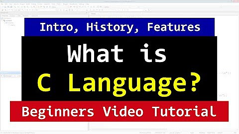Learn C Programming Language | Tutorial for Beginners - YouTube