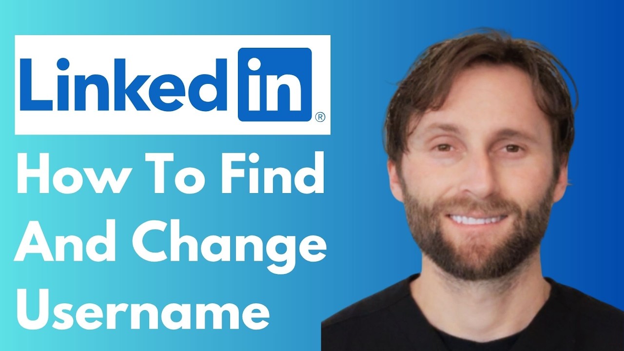 How to Find and Change LinkedIn Username [Full Guide 2026] - YouTube