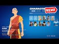 Fortnite All NEW Leaked Skins (Avatar the Last Airbender Skins, Aang, Katara, Zuko and Toph)