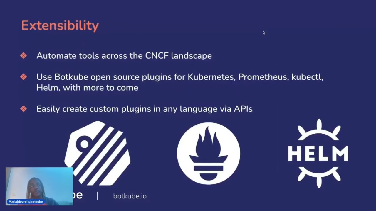 CNCF On demand webinar Unlocking the Power of Collaboration and Troubleshooting in Kubernetes with Botkube Cloud Native Computing Foundation