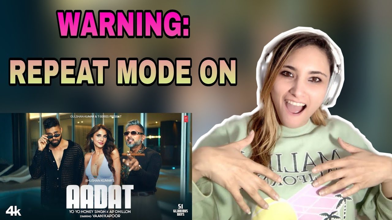 Aadat Reaction 🇩🇿🇮🇳 / Йо Йо Хани Сингх и AP Диллон / Ваани Каппор /