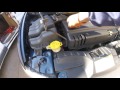 Where is the Chrysler  engine temperature sensor /  Датчик температуры двигателя Chrysler Voyager