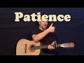 Patience (Guns and Roses) Guitar Lesson Easy Strum Chords How to Play Tutorial