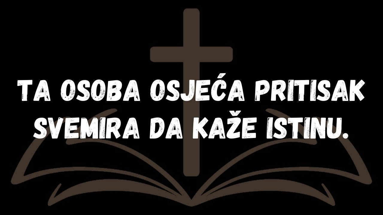 Ta osoba osjeća pritisak svemira da kaže istinu