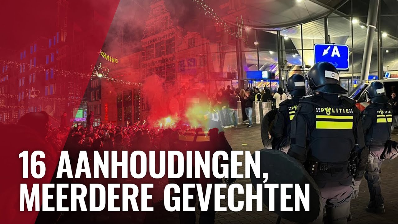 Zo greep de politie in rond Ajax - Galatasaray