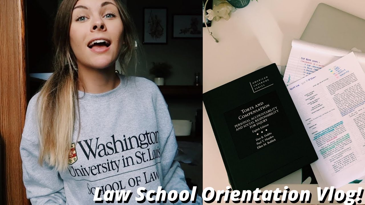 HOW TO BE A LAW STUDENT!! | Law School Orientation Vlog - YouTube